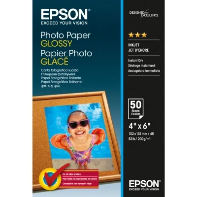 Image de Papier d&#039;impression Epson Photo Glacé 200 g 10X15