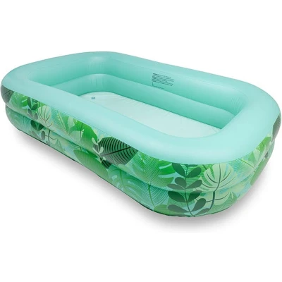 Afbeelding van Swim essentials kinderzwembad tropical 211x132 cm