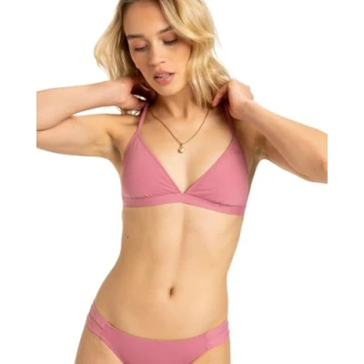 Afbeelding van Roxy Classics Fixed Bikinitop, Dames, Maat: XL, Heather rose