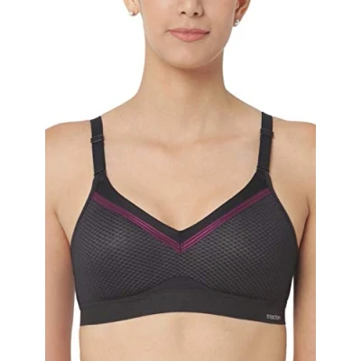 Image de Triumph Femme Soutien gorge de sport sans armatures Triaction Free Motion N Ex, Noir, 100C