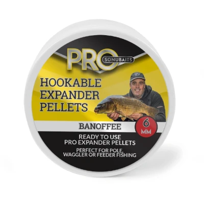 Image de SonuBaits Hookable Pro Expander Banoffee 6mm Pellets pêche