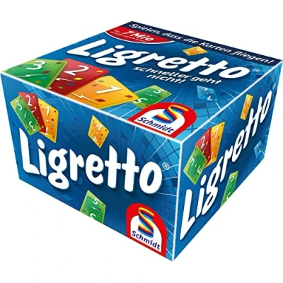Afbeelding van Ligretto blauw: Het snelle kaartspel Voor kort speelplezier. 2 4 spelers vanaf 8 jaar