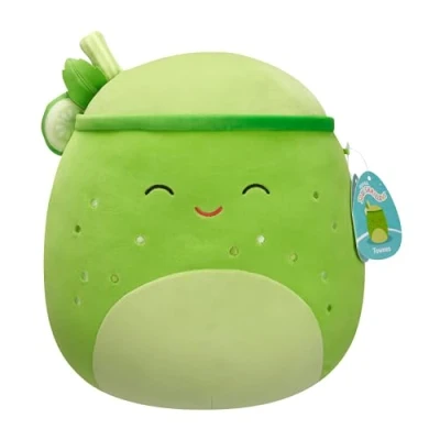 Image de Peluche Squishmallows Townes Green Juice with Closed Eyes 30 cm