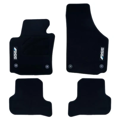 Afbeelding van OCC DESIGN Op maat gemaakte Leon MK2 (2005 2012) 5 delige mat met logo