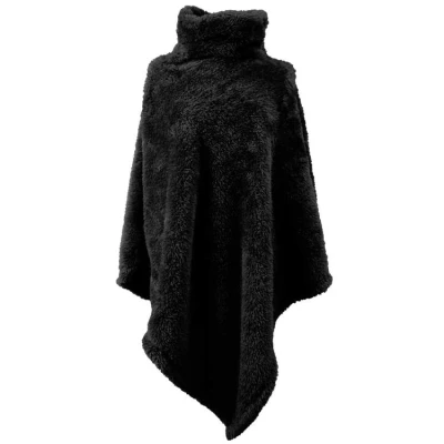 Afbeelding van Unique Living Poncho Dara Black 80x75cm