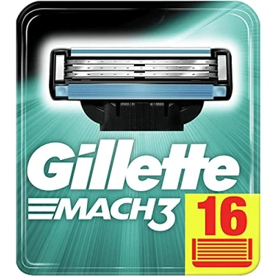 Afbeelding van Gillette Mach3 Scheermesjes 16 Stuks