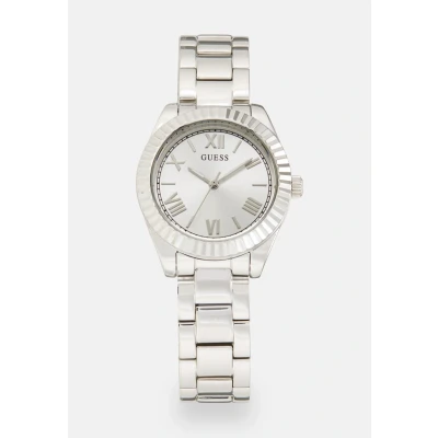 Afbeelding van Guess MINI LUNA Horloge silvercoloured, Dames, Maat: One Size, Silver coloured