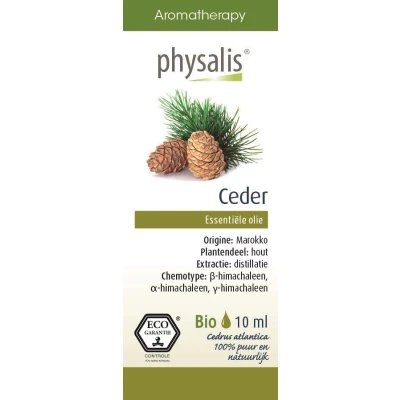 Afbeelding van Physalis Ceder Olie Bio 10ml