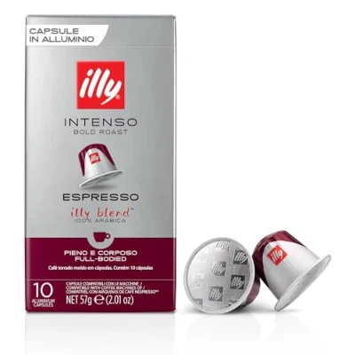 Afbeelding van illy Espresso Intenso koffiecups 10x 10 stuks 100
