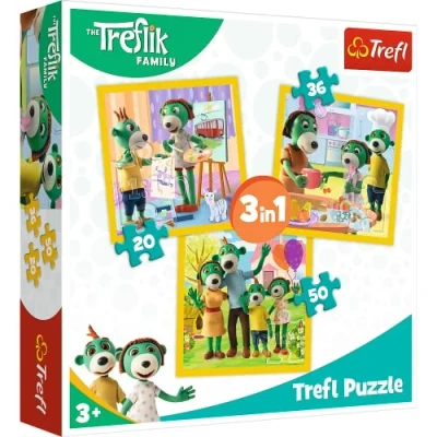 Afbeelding van Puzzel 3 in 1 Samen is het leuk TREFL