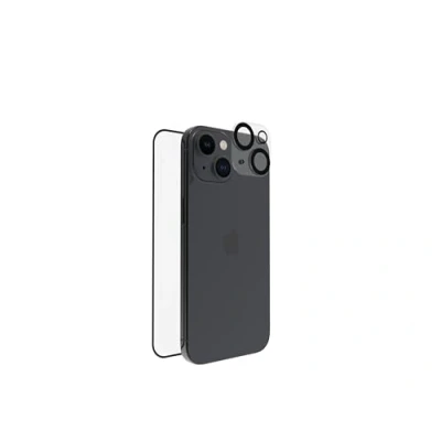 Image de Protection d&#039;écran en verre trempé Muvit Tiger Glass + caméra pour iPhone 15 Plus