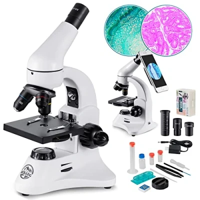 Afbeelding van 2000X Optische Microscoop Krachtige Vergroting voor Kinderen, Studenten en Beginners
