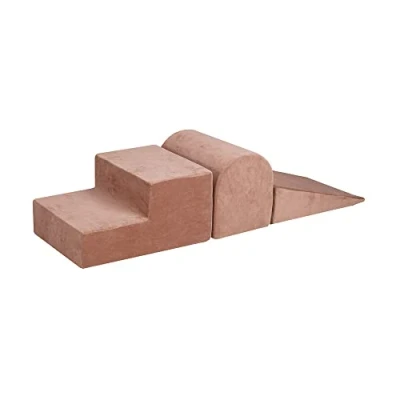 Afbeelding van 3 delige foam speelset zonder ballenbak Beige