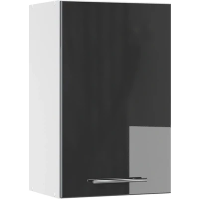 Afbeelding van Vicco Badkamerkast Fame Line, Antraciet Hoogglans/Wit, 45 x 72 cm