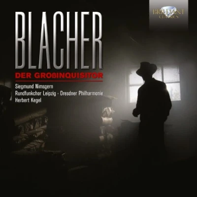 Afbeelding van Siegmund Nimsgern, Rundfunkchor Leipzig, Dresdner Philharmonie, Herbert Kegel Blacher: Der Grossinquisitor (CD)