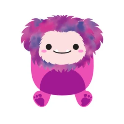 Image de Peluche Squishmallows Medium Plush Woxie Bigfoot