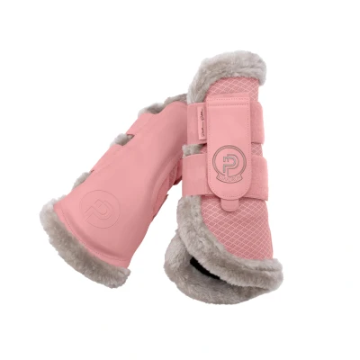 Image de Eskadron Guêtres Mesh Faux Fur Platinum &#039;25 Soft RougeVendu par Agradi