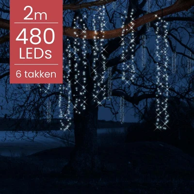 Afbeelding van Hangende boom verlichting voor buiten met de feestdagen