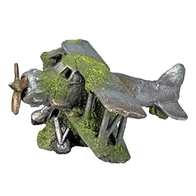 Afbeelding van Nobby aqua deco vliegtuig 19 x 8 cm