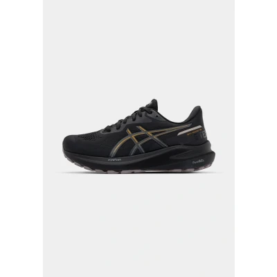 Afbeelding van Asics GT1000 13 GTX Stabiliteit hardloopschoenen, Dames, Maat: 37.5, Black/stadium orange Textiel/ synthetisch
