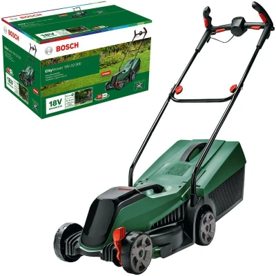 Afbeelding van Bosch CityMower 18V 32 300 Grasmaaier Maaibreedte cm Zonder accu en lader