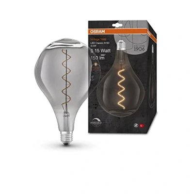 Afbeelding van OSRAM vintage 19 6 LED lamp, smoke tint, 4,5W, 15 lm