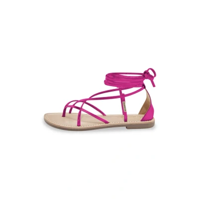 Afbeelding van Les Tropeziennes par M Belarbi Djoya Teensandalen, Dames, Maat: 38, Fuchsia Leer
