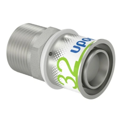 Afbeelding van Uponor S Press Plus perskoppeling recht 32 x 1 pers buitendraad