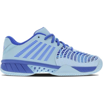 Afbeelding van K SWISS Express Light 3 Padel Tennisschoenen voor alle ondergronden, Dames, Maat: 37.5, Blue glow/dazzling blue/evening primrose Kunststof/ textiel