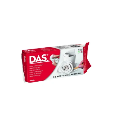 Afbeelding van Das Boetseerklei, pak van 1 kg, wit boetseerpasta