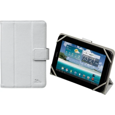 Afbeelding van RivaCase 3112 Universele Tablet case 7 Inch (Samsung Galaxy tab4 7.0 / Acer Iconia Tab B1 710 Asus Fonepad Me372CL Lenovo LePad A2207) Wit