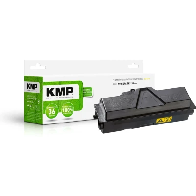 Afbeelding van KMP Tonercassette vervangt Kyocera TK 130 Compatibel Zwart 7200 bladzijden K T14