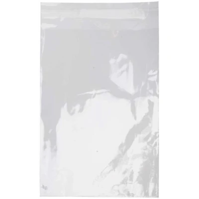 Image de Sachets transparents plats à fermeture autocollante 12,3 x 17,3 cm 200 pcs