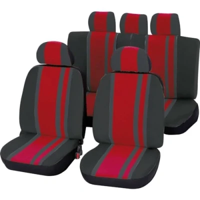 Afbeelding van Autostoelhoes / Universeel Stoelhoezen Auto Stoelhoesset Newline Rood