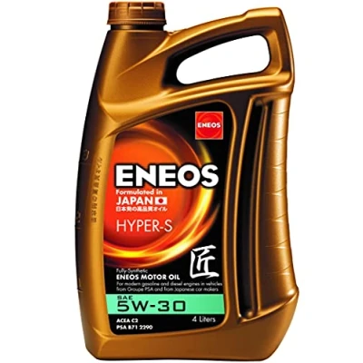 Afbeelding van Eneos Premium Hyper S 5W 30 4L Motorolie 63581543 FORD: FIESTA 6, Transit V363 Van, Custom V362 TOYOTA: Yaris II Hatchback