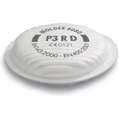 Afbeelding van Moldex fijnstoffilter 8080 P3 R D 8 stuks inlegvel