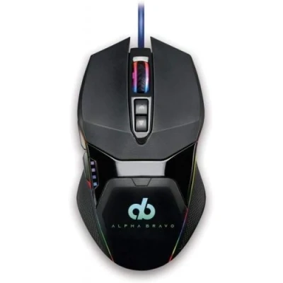 Image de Veho Alpha Bravo VAB 101 GZ1 Filaire USB Jeux 7 Boutons Optique Noir