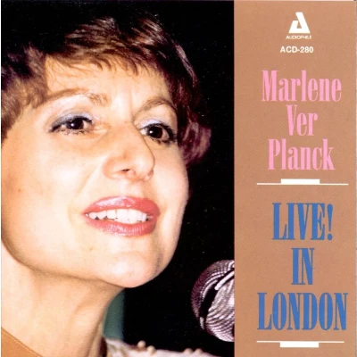 Afbeelding van Marlene VerPlanck Live! In London (CD)