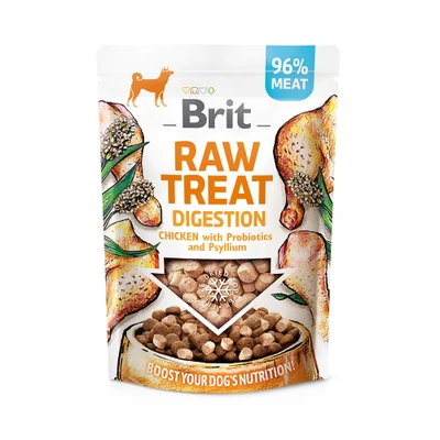 Afbeelding van 40g Brit Raw Treat Skin &amp; Coat Gevriesdroogde en Topper hondensnacks