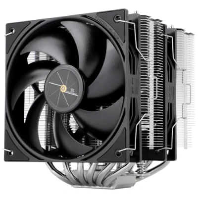 Afbeelding van Thermalright Peerless Assassin 120 SE V3 CPU koeler, 6 AGHP heatpipes, twee mm PWM ventilatoren, snelheid 2000 tpm, forAM5/Intel LGA 1700/1851/115X/1200
