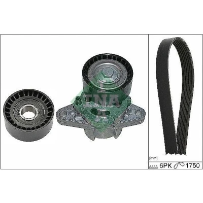 Afbeelding van Ina Poly V riemen kit 529 0164 10