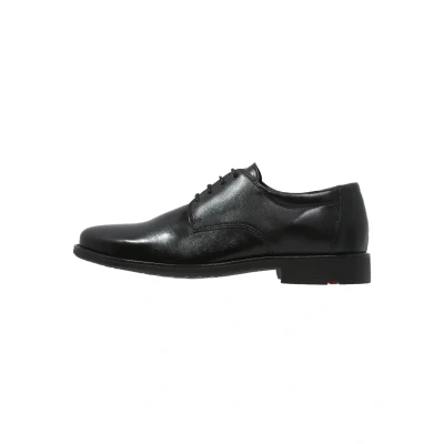 Afbeelding van Lloyd Nevio Veterschoenen, Heren, Maat: 42.5, Schwarz Leer