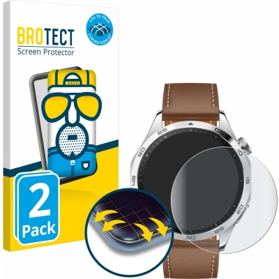 Afbeelding van BROTECT Beschermingsmat met volledige dekking, Smartwatch beschermfolie, Grijs