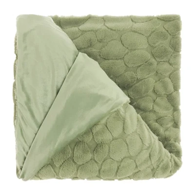 Afbeelding van Unique Living Daaf Plaid 150x200 cm Tea Green