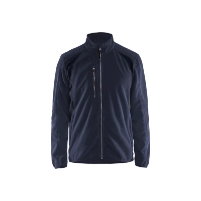Afbeelding van Blaklader Fleecejack 4730 2510 Donker marineblauw/Zwart