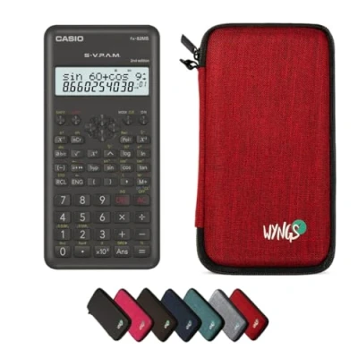 Afbeelding van CALCUSO Basispakket rood met Rekenmachine Casio fx 82 MS 2nd edition