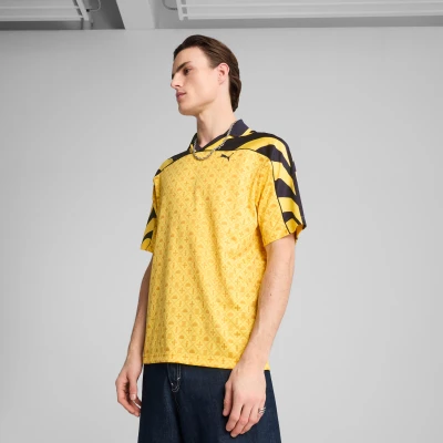 Afbeelding van Puma ROAD TO Unity Tshirt print, Maat: Small, Sunny yellow