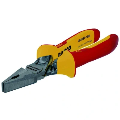 Afbeelding van BAHCO 2630SC 180 ERGO combinatietang geïsoleerd 1000V verchroomd mm