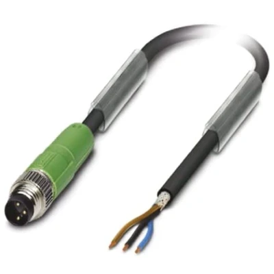 Afbeelding van Phoenix Contact 1521614 Sensor/actuator connector, geassembleerd M8 Aantal polen: 3 Stekker, recht 1.50 m 1 stuk(s)