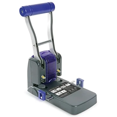 Afbeelding van Rapesco 0247 Germ Savvy antibacterieel, P1100 Eco perforator met grote capaciteit van 100 vellen, grijs